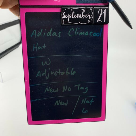 Adidas Hat Womens Climacool Adjustable Quick Dry Stretch Running Training New - Picture 9 of 10